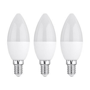 LIVARNO home LED žárovka, 2 kusy / 3 kusy (4,2 W E14 svíčka, 3 kusy)