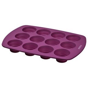 Coox Silikonová forma na muffiny (lila fialová)