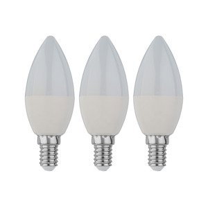 LIVARNO home LED žárovka, 3 kusy (svíčka E14, 4,2 W)