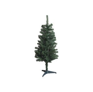 LIVARNO home Umělý vánoční stromek, 120 cm (zelená/pruhovaná)