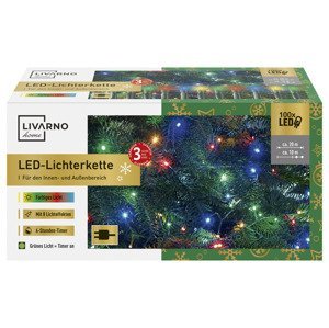 LIVARNO home Světelný LED řetěz (barevná)