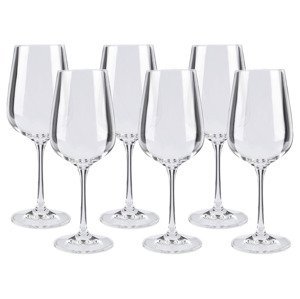 ERNESTO® Sada sklenic, 6dílná (sklenice na bílé víno)