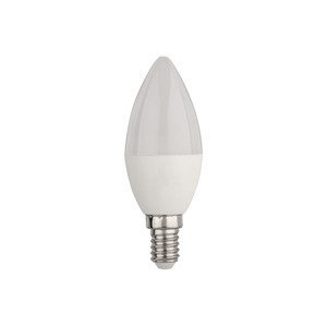 LIVARNO home LED žárovka (svíčka E14 zamrzlá, 4,2 W)