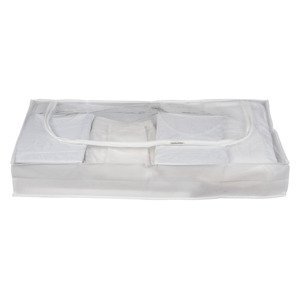 LIVARNO home Závěsný organizér / Obal na oděvy / Úložný box pod postel (bílá, úložný box pod postel, 2 kusy)