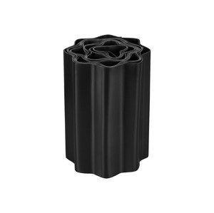 PARKSIDE® Plastový zahradní obrubník (zvlněný/černý)