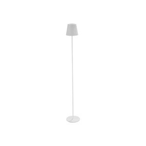 LIVARNO home Aku stojací LED lampa s USB a dotykovým stmívačem (bílá)