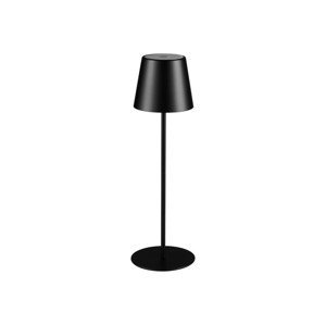 LIVARNO home Aku stolní LED lampa s USB a dotykovým stmívačem (černá)