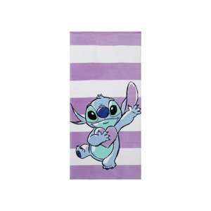 PlĂˇĹľovĂˇ osuĹˇka, 75 x 150 cm (Lilo & Stitch / pruhy)