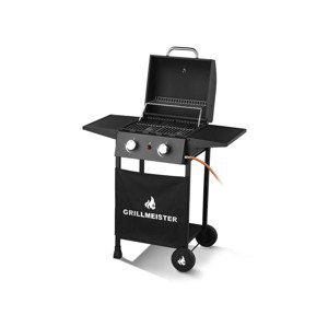 GRILLMEISTER Plynový gril se 2 hořáky, 6 kW