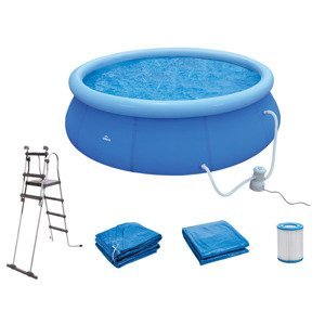 Bazén Easy Set s filtračním zařízením a schůdky, Ø 4,5 x 1,22 m