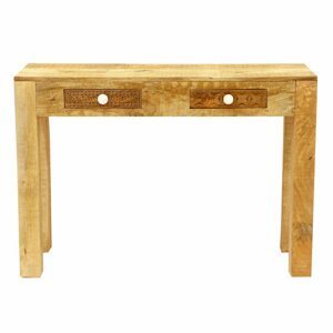Konzolový stůl Manu 110x76x40 z mangového dřeva