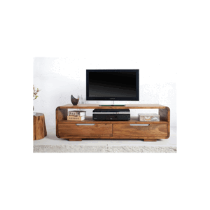 TV stolek 120x45x45 z indického masivu palisandr / sheesham Světle medová