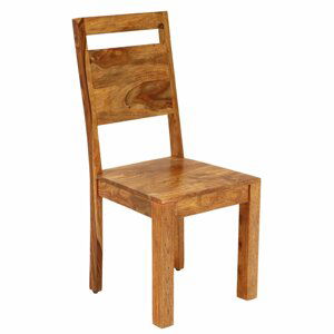Židle Amba z indického masivu palisandr / sheesham Ořech