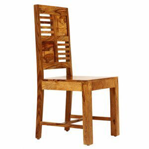 Židle Tara z indického masivu palisandr / sheesham Tmavě medová