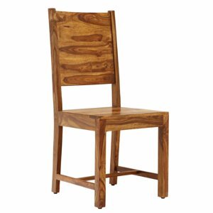 Židle Gani z indického masivu palisandr / sheesham Světle medová