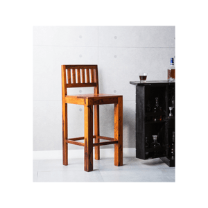 Barová židle z indického masivu palisandr / sheesham Tmavě medová