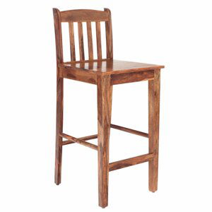 Barová židle z indického masivu palisandr / sheesham Two tone