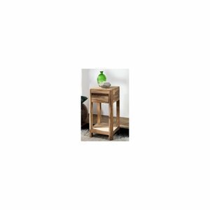 Noční stolek Tina 45x60x40 z masivu palisandr / sheesham Antique white