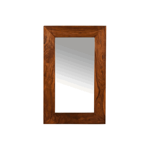 Zrcadlo Gani 60x90 z indického masivu palisandr / sheesham Antique white