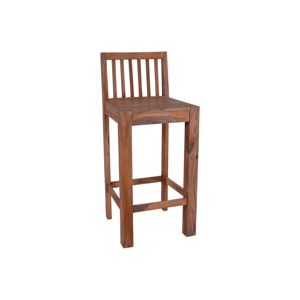 Barová židle z indického masivu palisandr / sheesham Ořech
