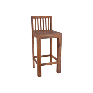 Barová židle z indického masivu palisandr / sheesham Super natural