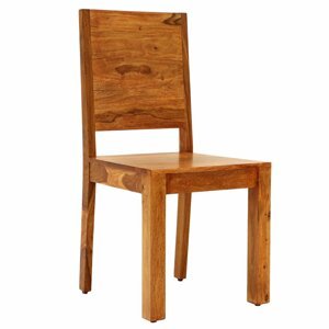 Židle Gani z indického masivu palisandr / sheesham Natural