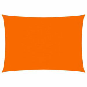 Stínící plachta obdélníková 2x4 m oxfordská látka Dekorhome Oranžová
