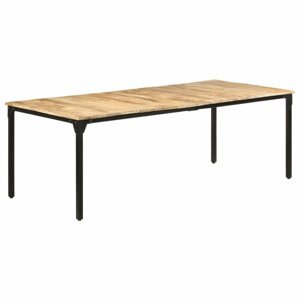 Jídelní stůl mangovníkové dřevo / kov Dekorhome 220x100x76 cm
