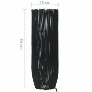 Stojací lampa bílá vrba Dekorhome 84 cm