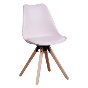 Jídelní židle ETOSA ekokůže / plast / dřevo Tempo Kondela