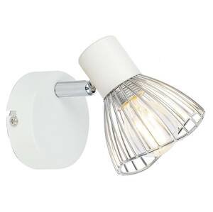 Nástěnná lampa FLY Candellux Bílá / stříbrná