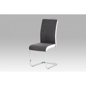 Jídelní židle DCL-966 látka / ekokůže / kov Autronic