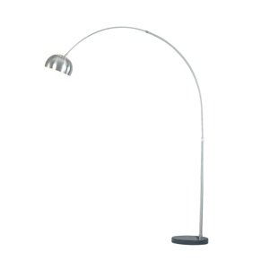 Stojací lampa CINDA Typ 16 ocel / černý mramor Tempo Kondela