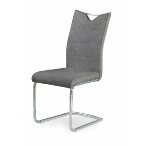 Jídelní židle K352 šedá / chrom Halmar