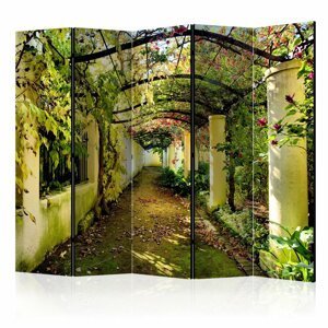 Paraván Romantic Garden Dekorhome 225x172 cm (5-dílný)