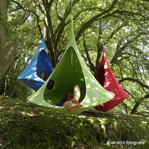 Závěsné křeslo KLORIN NEW TYP 2 BIG SIZE CACOON HAMMOCK Tempo Kondela