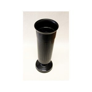 BESOP - Váza na hrob 35cm zatížená černá