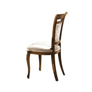 Estila Luxusní klasická čalouněná jídelní židle Pasiones z masivu 100cm