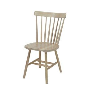Estila Designová dřevěná jídelní židle Felicita ve světle hnědé barvě 89cm