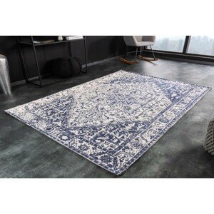 Estila Orientální koberec Noyf bílo-modrý obdélníkový 230cm