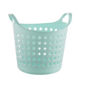 Plastový koš Soft basket 4,1 l, mint