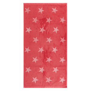 JAHU Ručník Stars růžová, 50 x 100 cm