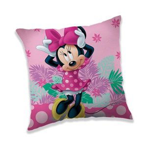 Jerry Fabrics Polštářek Minnie tropic, 40 x 40 cm