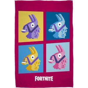 Halantex Deka Fortnite růžová, 100 x 150 cm