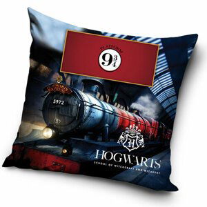 Carbotex Povlak na polštářek Harry Potter Expres do Bradavic , 40 x 40 cm