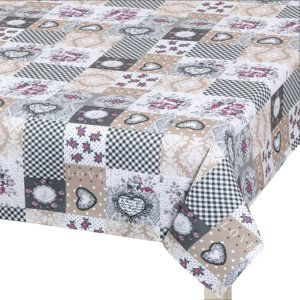 Bellatex Ubrus DITA Patchwork love, 140 x 200 cm