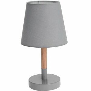 Koopman Stolní lampa Pastel tones šedá, 30,5 cm