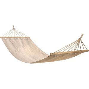 Závěsná houpačka Hammock, polybavlna, krémová