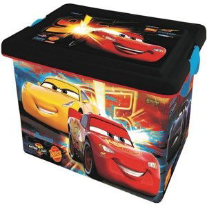 STOR Dekorační úložný box Cars 3, 13 l