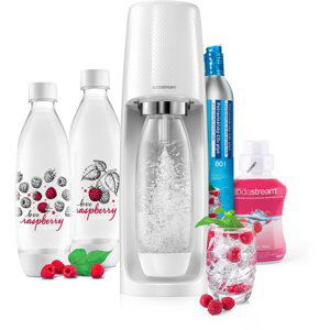 SodaStream Spirit MegaPack Love Raspberry výrobník perlivé vody